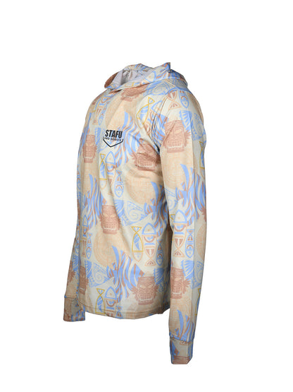 Zero Kapüşonlu Uzun Kollu UV Korumalı Performans T-shirt -SamoaYellow