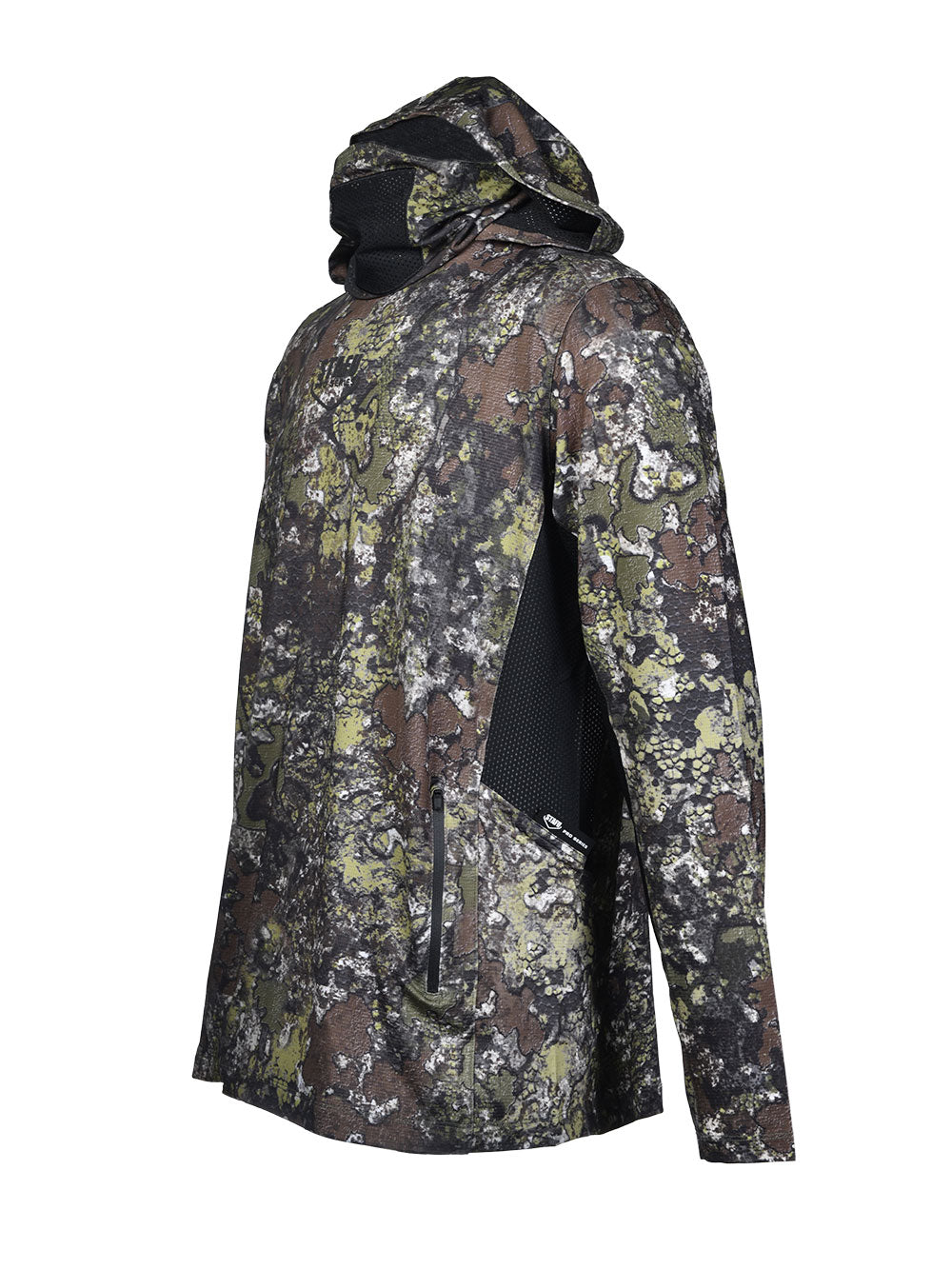 Argonaut Maskeli UV Korumalı Uzun Kollu Performans T-Shirt - Bushman Camo