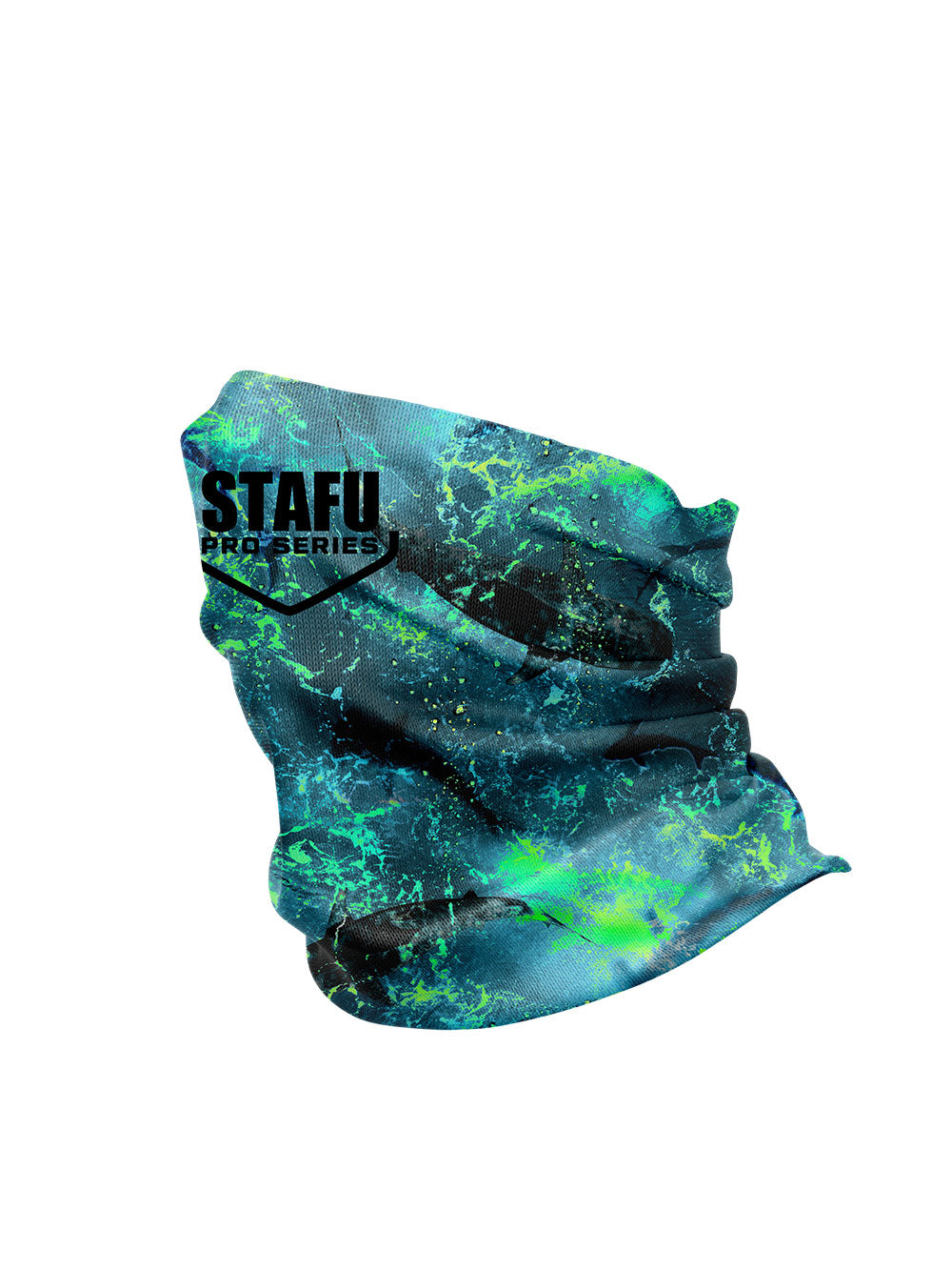 Bogeyman Çok Fonksiyonlu Bandana- Shark Blue Lime - Stafu Pro Series