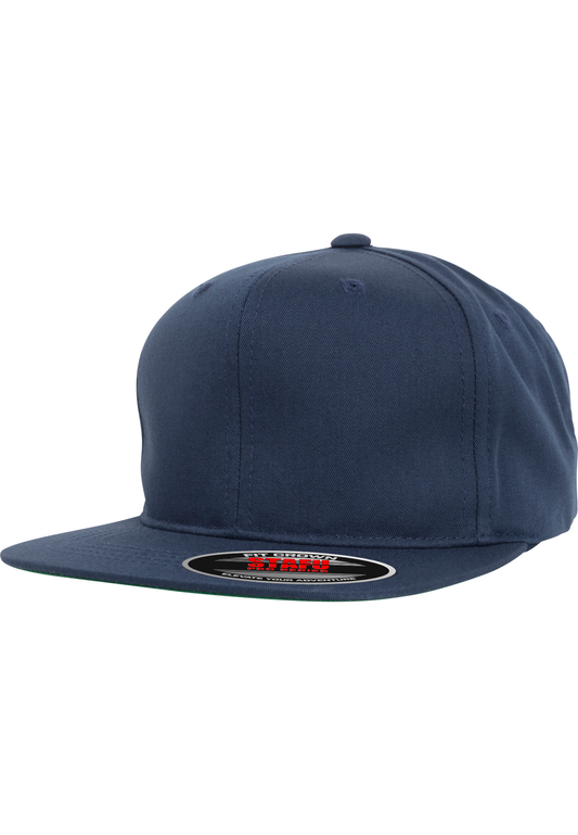 Pro-Style Twill Snapback Youth Cap - Navy/Green - Stafu Pro Series