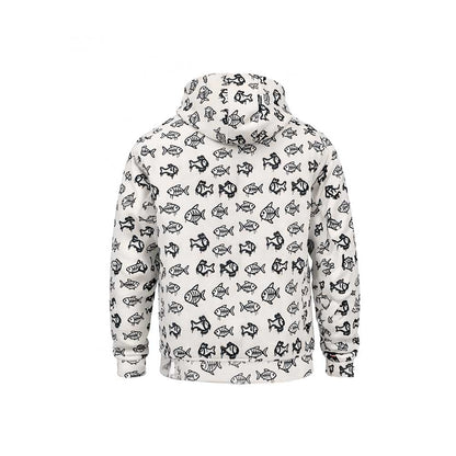Jedi Zippered Hooded Sweatshirt - Stamp