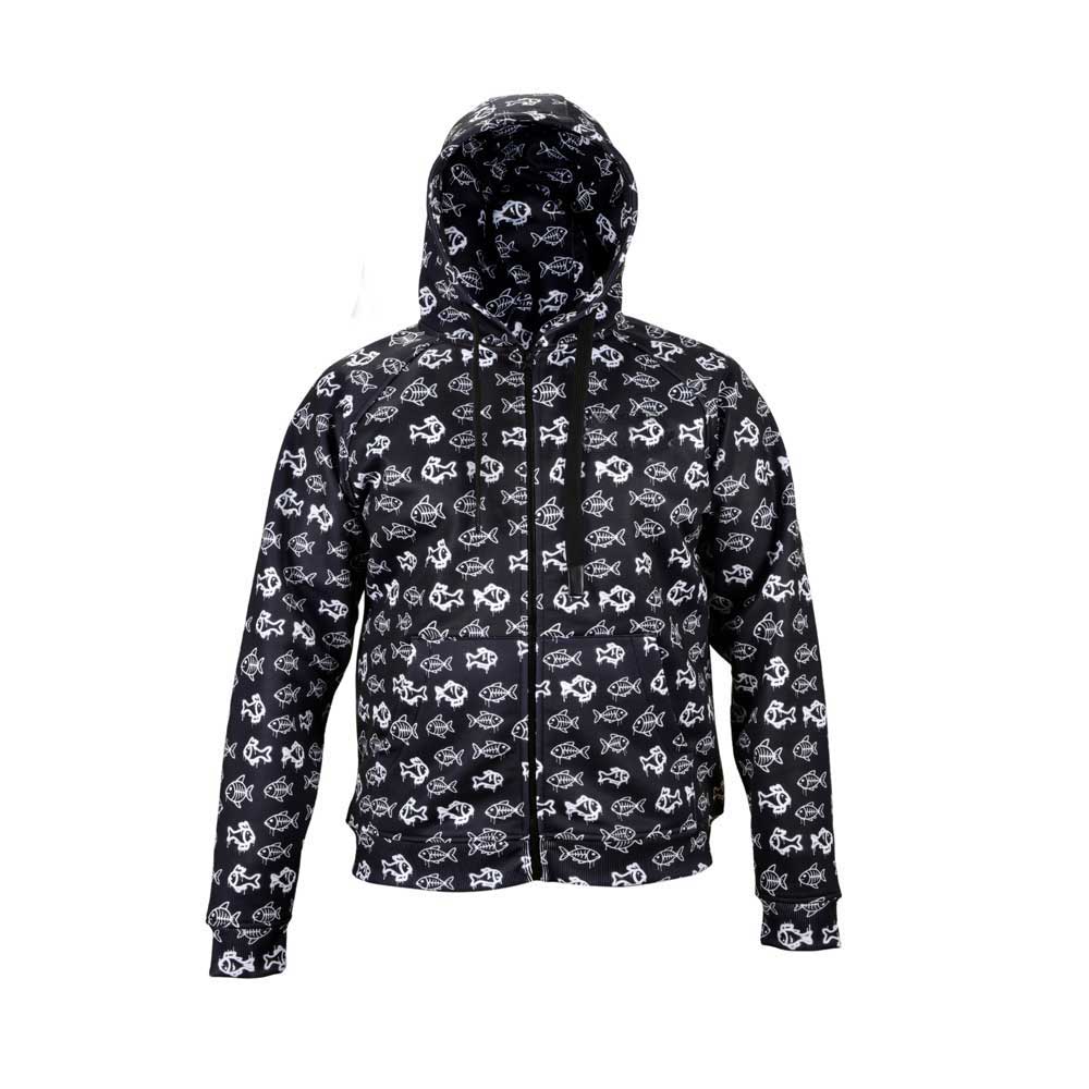 Jedi Zippered Hooded Sweatshirt - Stamp