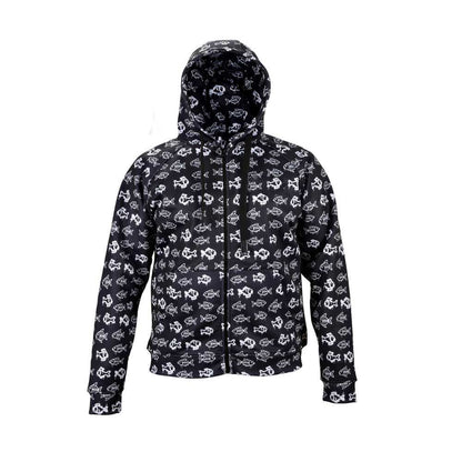 Jedi Zippered Hooded Sweatshirt - Stamp