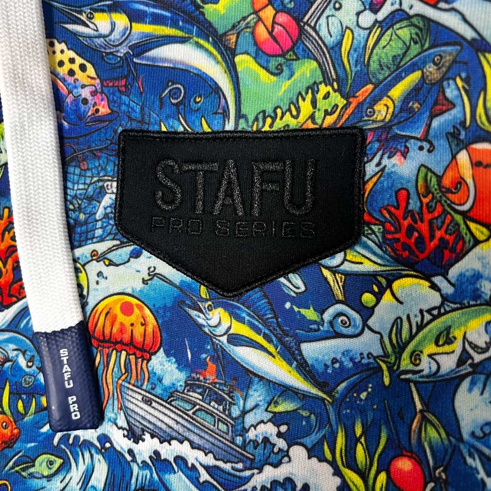 Jedi Zippered Hooded Sweatshirt - Stamp