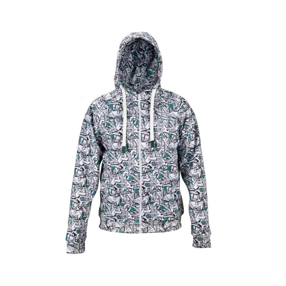 Jedi Zippered Hooded Sweatshirt - Stamp