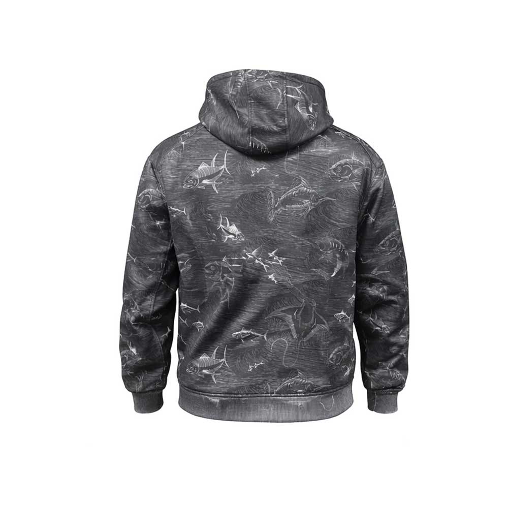 Jedi Zippered Hooded Sweatshirt - Stamp