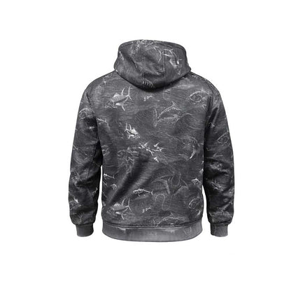 Jedi Zippered Hooded Sweatshirt - Stamp