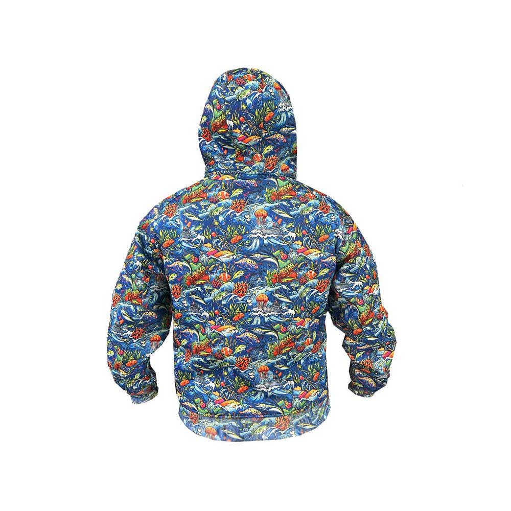 Jedi Zippered Hooded Sweatshirt - Stamp