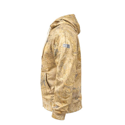 Jedi  Jr Fermuarlı Kapüşonlu Sweatshirt - Droid Gold