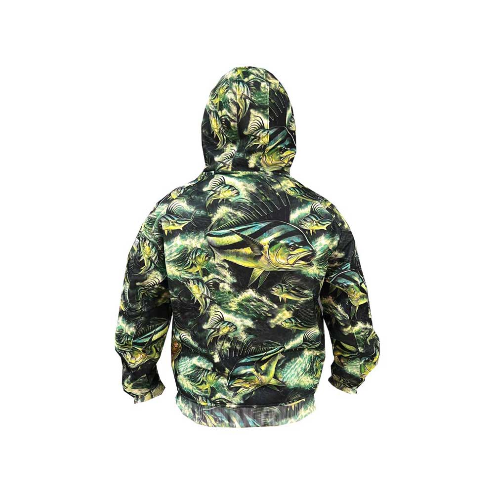 Jedi Zippered Hooded Sweatshirt - Stamp