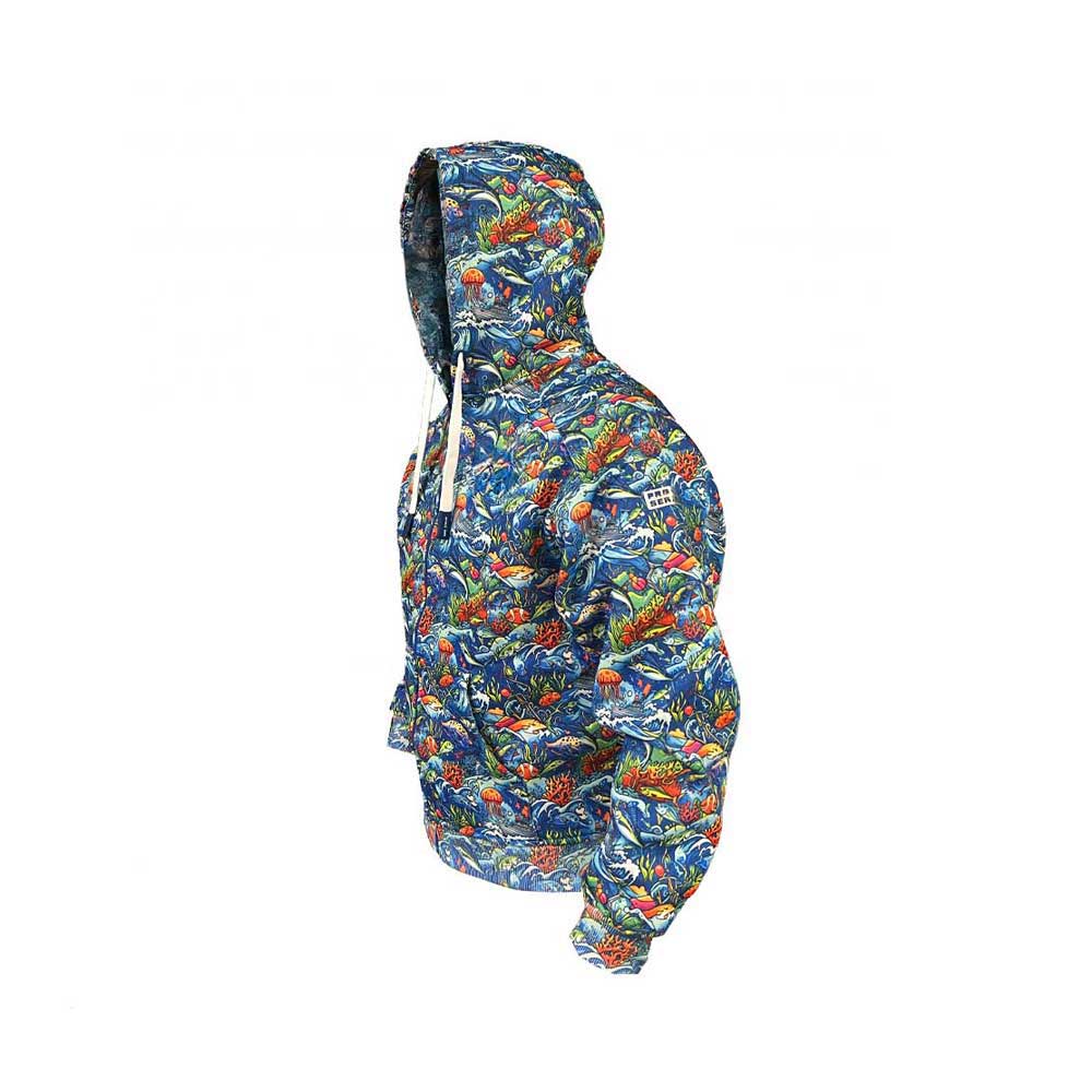 Jedi Zippered Hooded Sweatshirt - Stamp