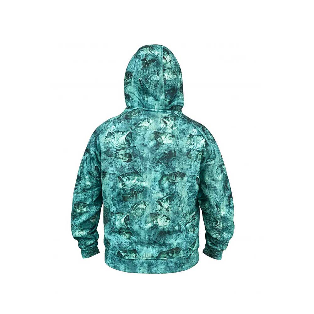 Jedi  Jr Fermuarlı Kapüşonlu Sweatshirt - Rooster Blue