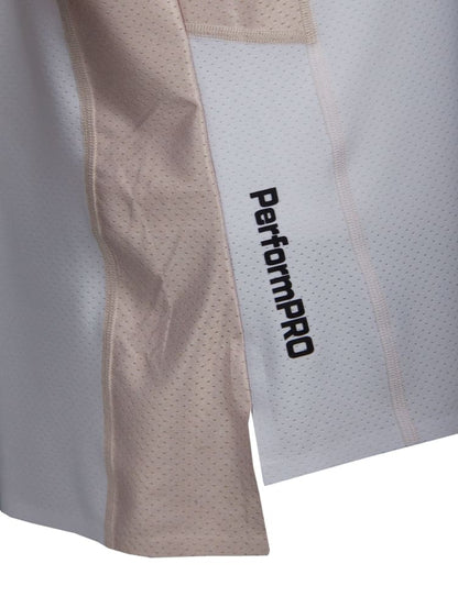 Reeftech Kısa Kollu Performans T-Shirt - Beyaz - Toprak - Stafu Pro Series