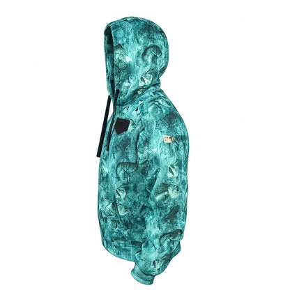Jedi Zippered Hooded Sweatshirt - Stamp