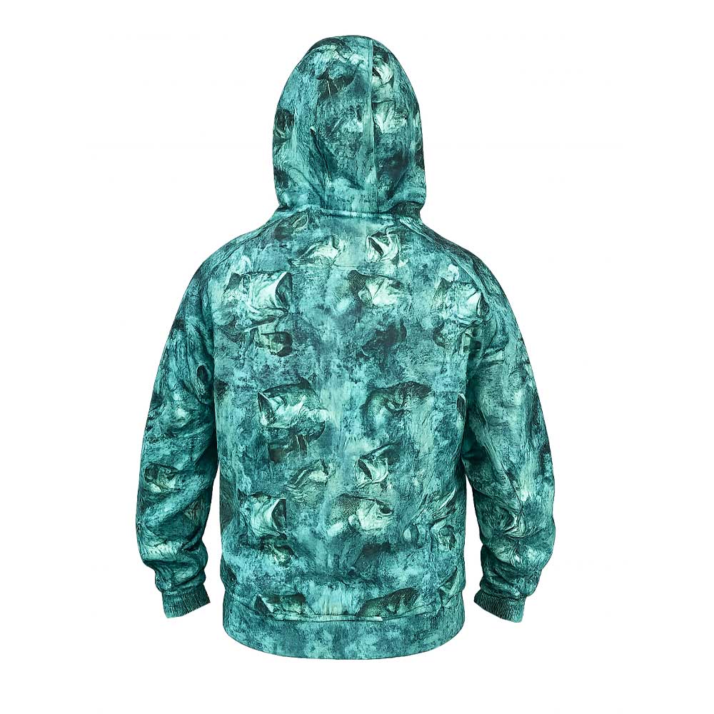 Jedi Zippered Hooded Sweatshirt - Stamp