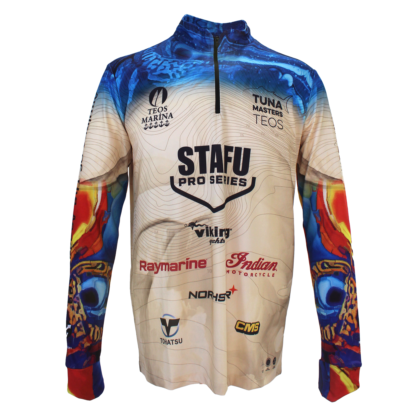 Tunamasters Teos 23 UV Korumalı T-Shirt - Stafu Pro Series