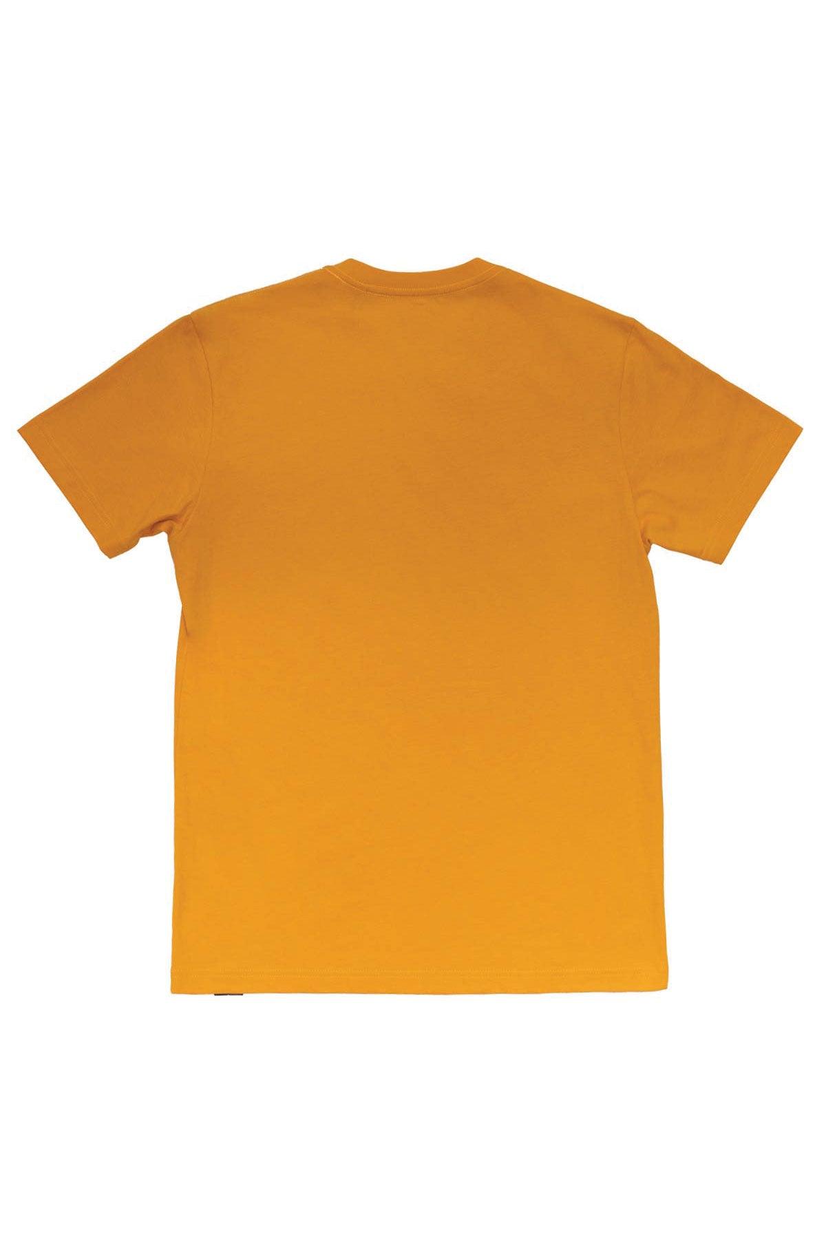 Stamp Basic T-Shirt - Sarı - Stafu Pro Series